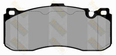 BRAKE ENGINEERING pa1827 -  Комплект тормозных колодок, дисковый тормоз